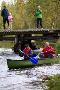 LuckyRanch Lapland Finland - Canoing
