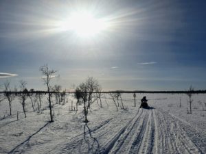 LuckyRanch Lapland Finland - Snowmodiling