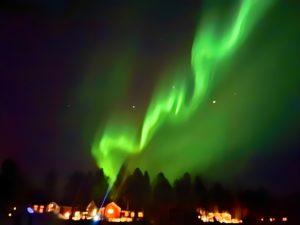 LuckyRanch Lapland Finland - Northern Lights